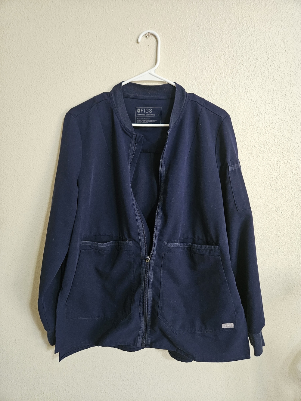 FIGS Navy Utility Jacket